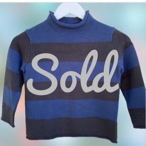 NWT Crewcuts J Crew Boys Roll Neck Classic Sweater